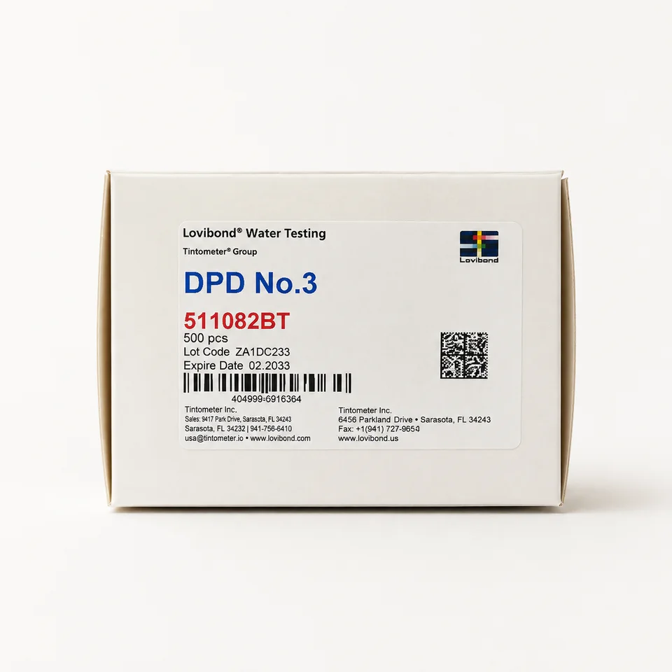 قرص DPD No.3 Lovibond برای کنترل کیفیت آب